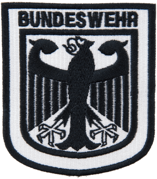 Nášivka: BW (Bundeswehr) [vyší