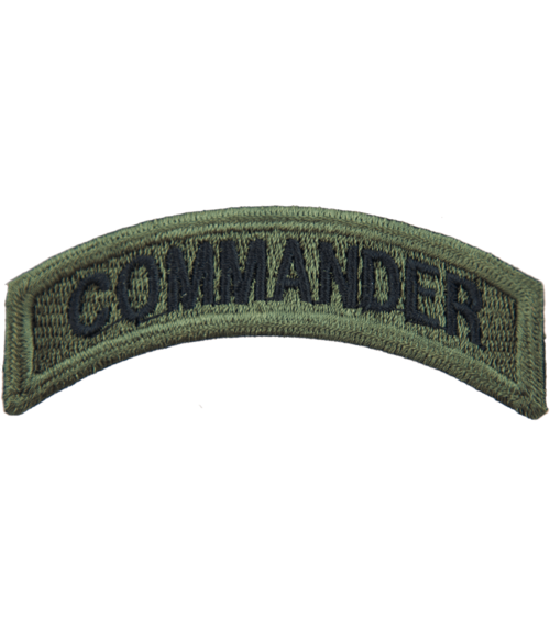 Nášivka: COMMANDER [bsz]