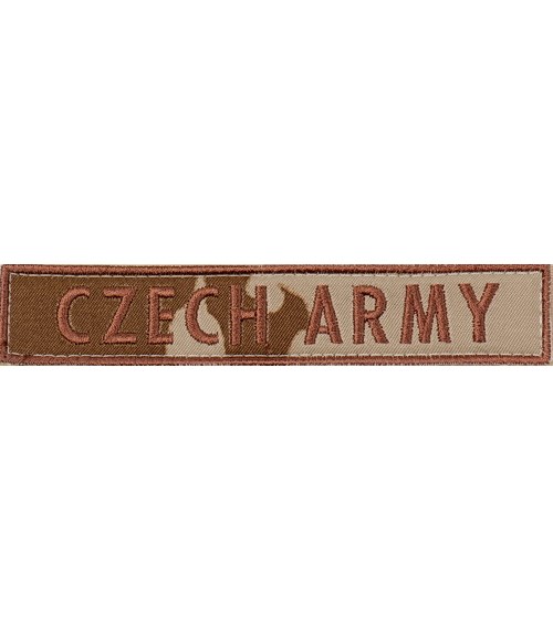 Nášivka: CZECH ARMY - jmenovka