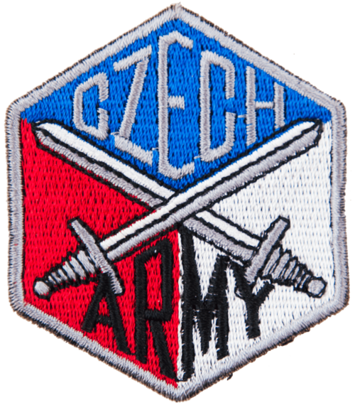 Nášivka: CZECH ARMY - meče