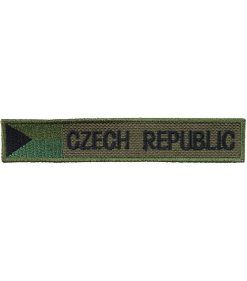 Nášivka: CZECH REPUBLIC - s vl