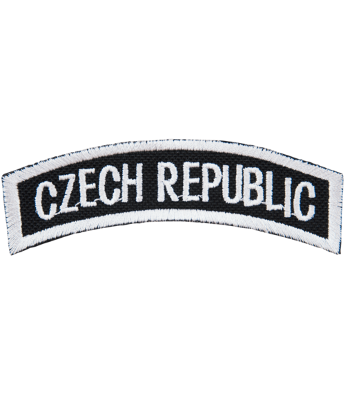 Nášivka: CZECH REPUBLIC [oblou