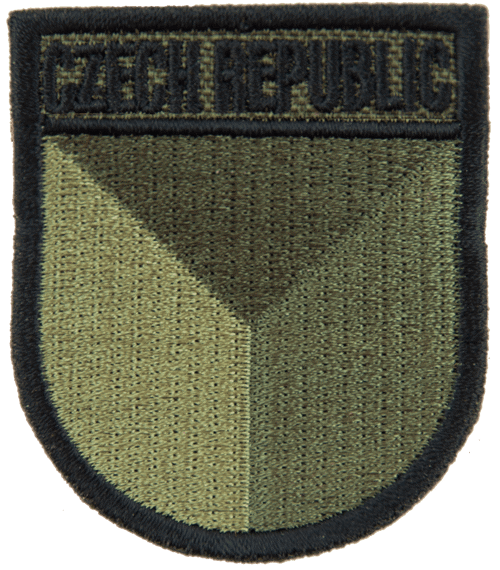 Nášivka: CZECH REPUBLIC [pavéz