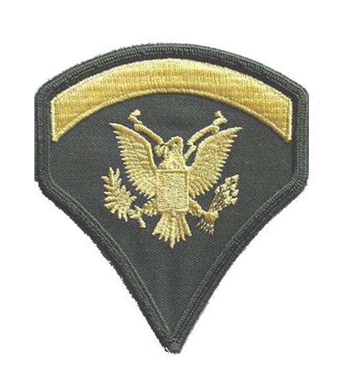 Nášivka: Hodnost US ARMY rukáv