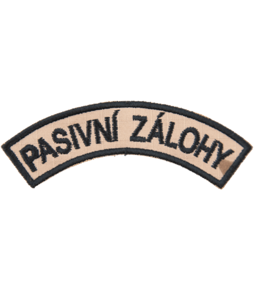 Nášivka: PASIVNÍ ZÁLOHY [bsz]