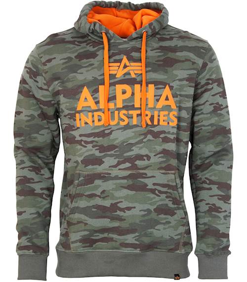 Mikina Alpha Foam Print Hoody