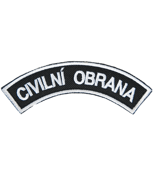 Nášivka: CIVILNÍ OBRANA [ssz]