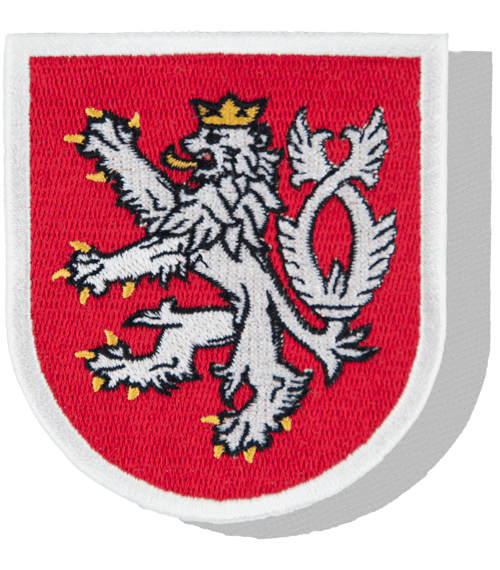 Nášivka: Český lev [oblá] [ssz