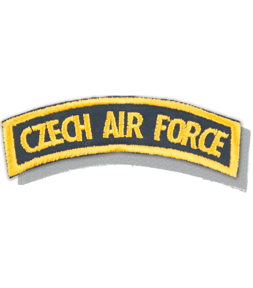 Nášivka: CZECH AIR FORCE [oblo