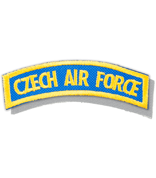 Nášivka: CZECH AIR FORCE [oblo