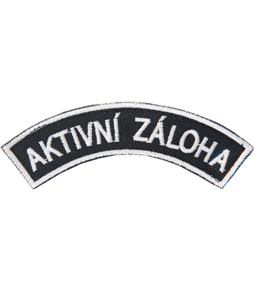 Nášivka: AKTIVNÍ ZÁLOHA [bsz]