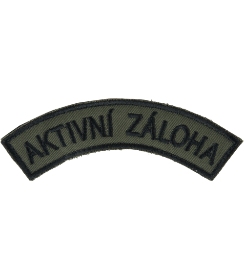 Nášivka: AKTIVNÍ ZÁLOHA [bsz]