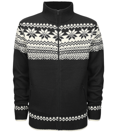 Pulovr Cardigan Norweger