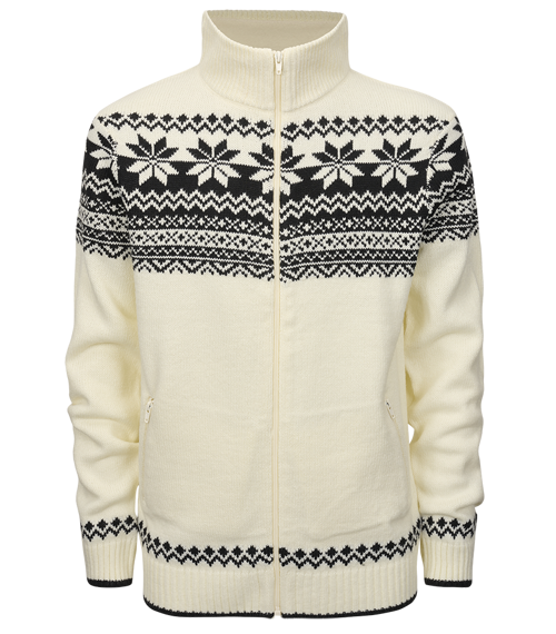 Pulovr Cardigan Norweger