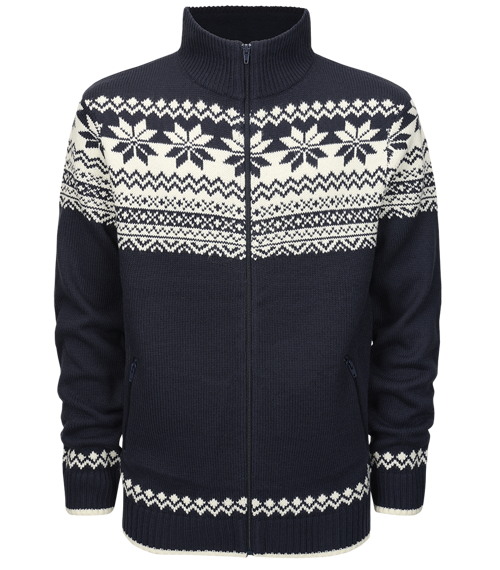 Pulovr Cardigan Norweger