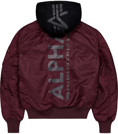Bunda Alpha MA-1 ZH Back Print
